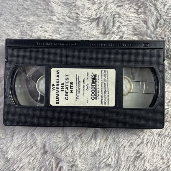 WWF SummerSlam The Greatest Hits (VHS, 1994) WWE Vintage 90s Yokozuna Lex Luger - Picture 8 of 15